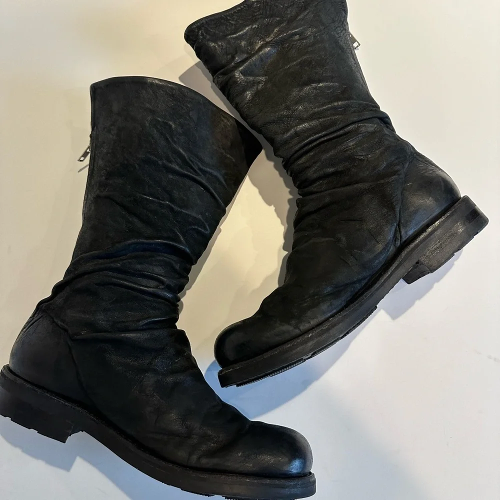 The Last Conspiracy Men's Leather Tall Boots